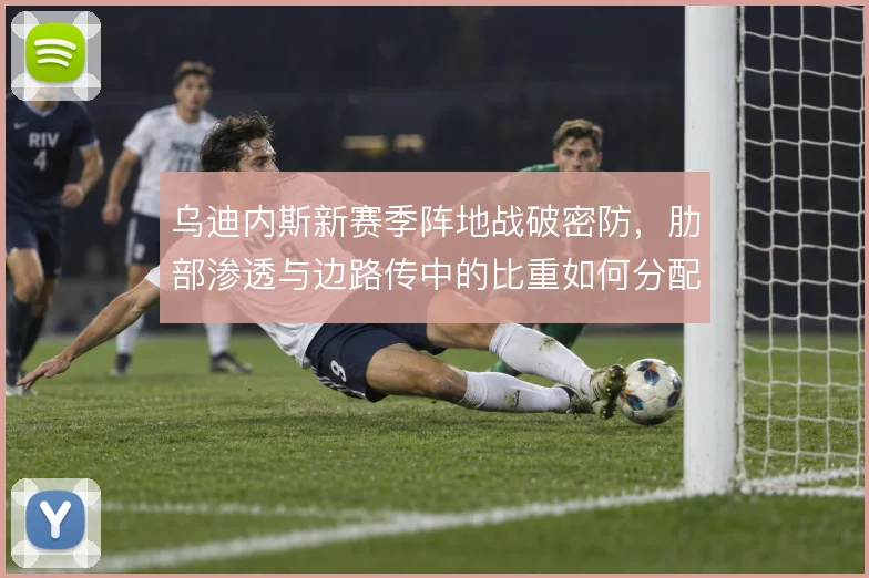 乌迪内斯新赛季阵地战破密防，肋部渗透与边路传中的比重如何分配