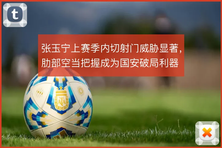 张玉宁上赛季内切射门威胁显著,肋部空当把握成为国安破局利器